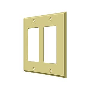 Deltana SWP4741 Switch Plate, Double Rocker
