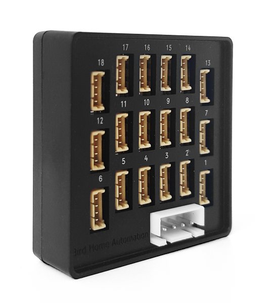 DoorBird D2100E Multi tenant Module MTM 18A (e.g. as Replacment Part) for Connecting up to 18 Call Button
