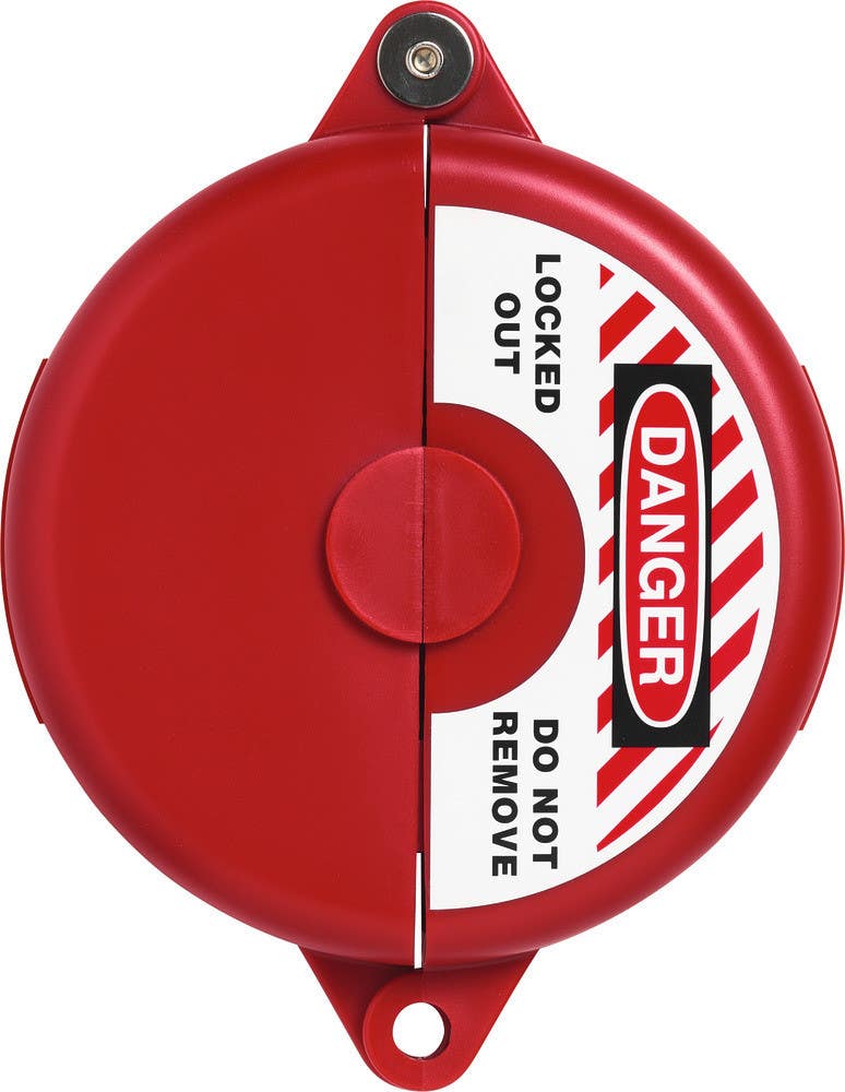 Abus V303 Red Gate Valve Lockout Safety Device