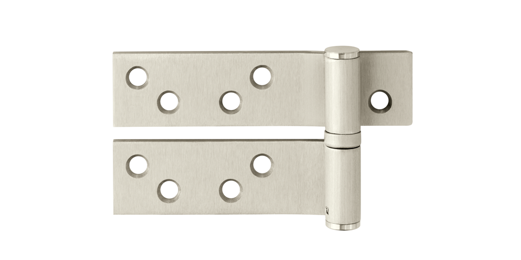 McKinney 854 Reinforcing Pivot Hinge, Dull Nickel Plated