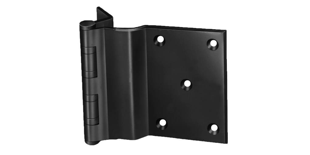 McKinney T4A3796 Heavy Weight 5 Knuckle Steel Bearing Hinge, Dull Chromium