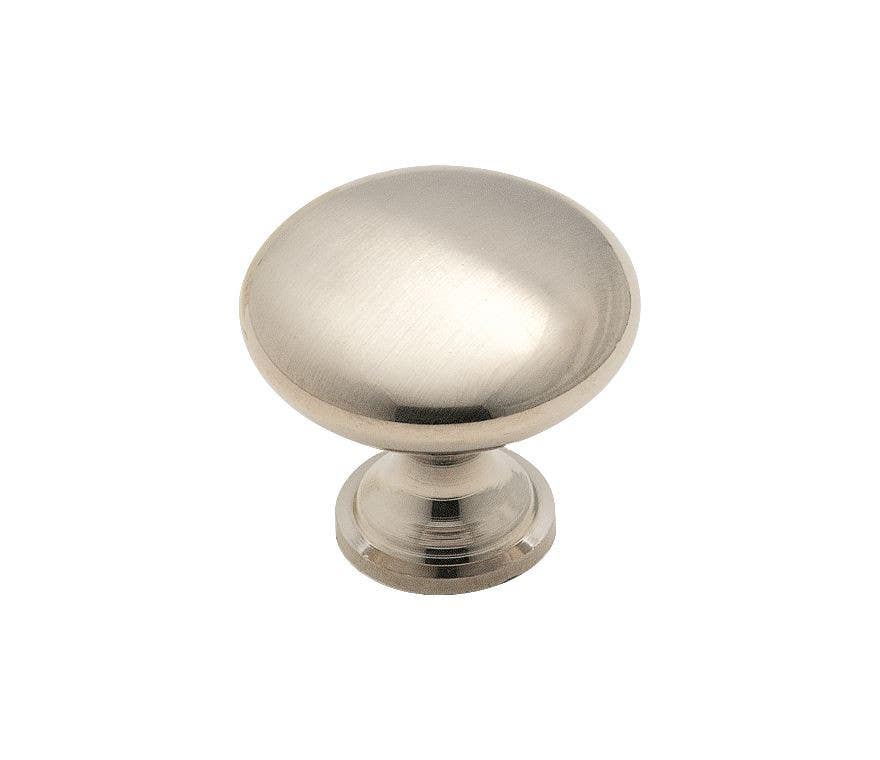 Amerock 14404SCH Everyday Heritage Cabinet Knob, 1-3/16" Diameter, Brushed Chrome