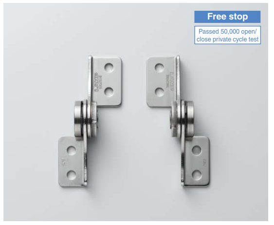 Sugatsune HG-TC45H Cabinet Torque Hinge (Wiring Hole), Polished