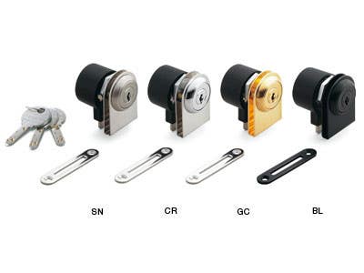 Sugatsune 1310GL Cabinet Glass Door Lock