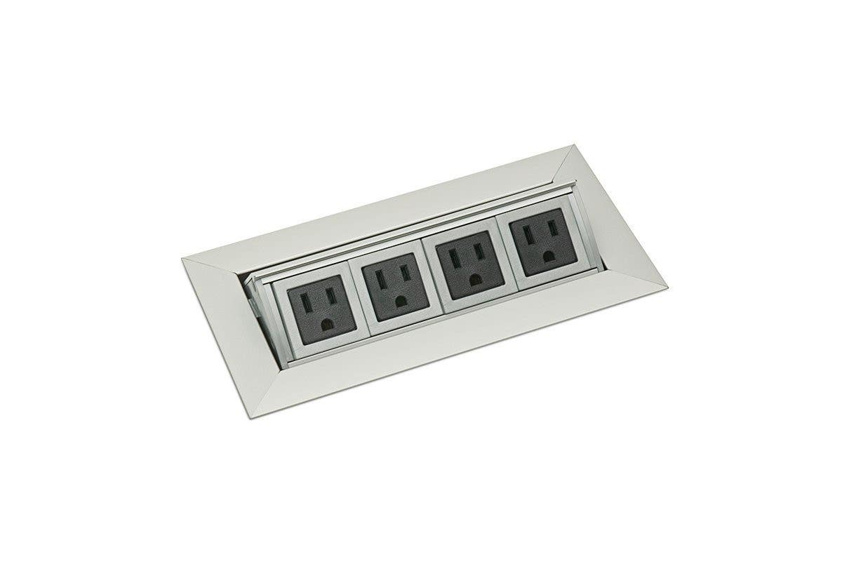 Mockett PCS36B/4E Medium Pop-Up Power Grommets (4 Power)