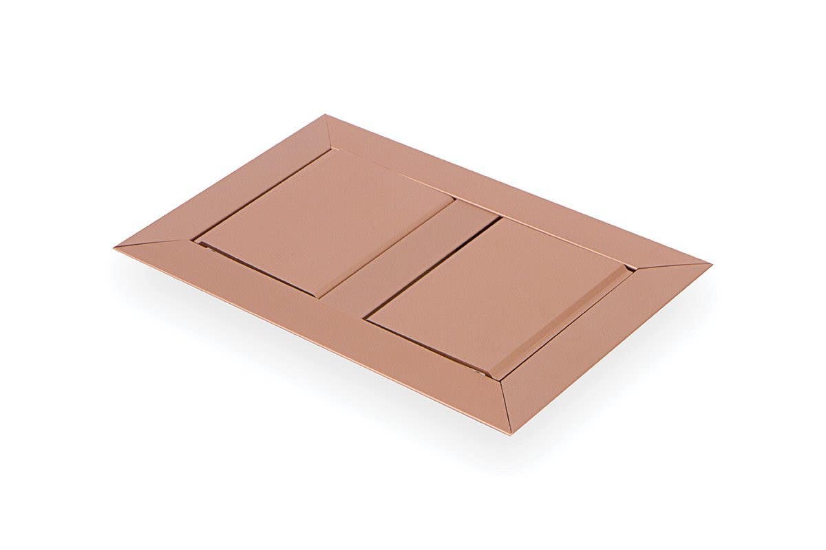 Mockett PCS36/2/A Small Dual Pop-Up Power Grommets (2 Power, 2 Data)