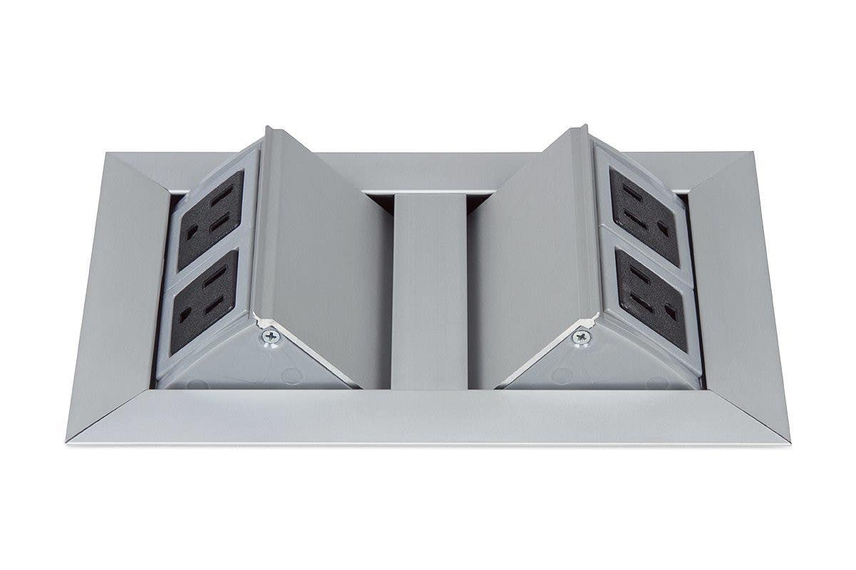 Mockett PCS36/2/A/2E-94 Small Dual Pop-Up Power Grommets (4 Power)