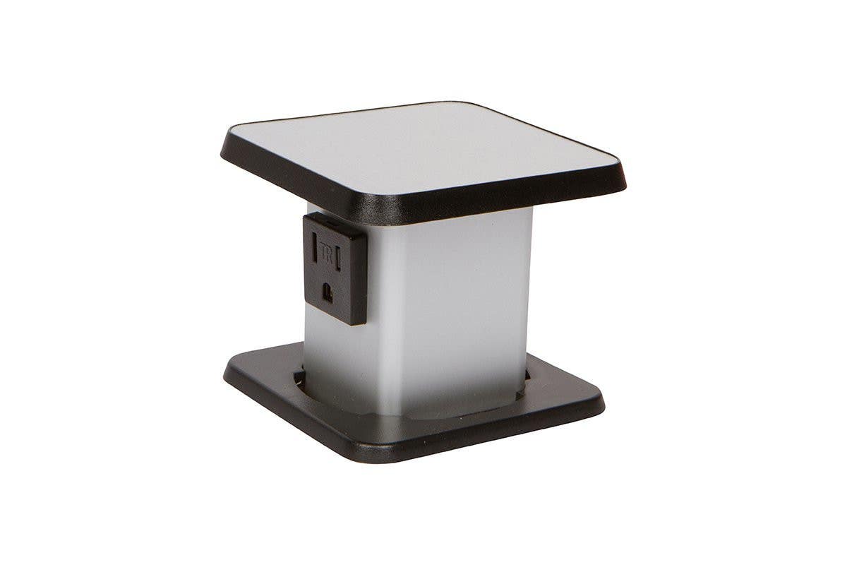 Mockett PCS39TR/EEHW Pop Up Tamper Resistant Convenience Outlets - 2 Electric (Hardwire Version)