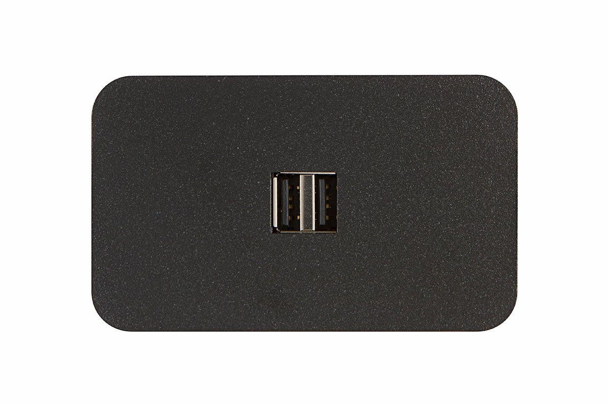 Mockett PCS62M/USB Mini Flush Power Grommets - Dual USB