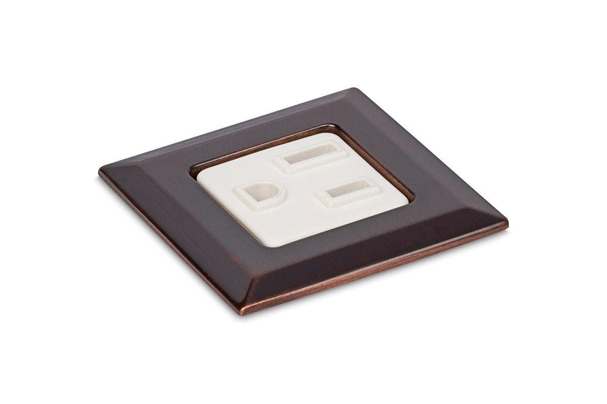 Mockett PCS75/SQ Square Power Grommets