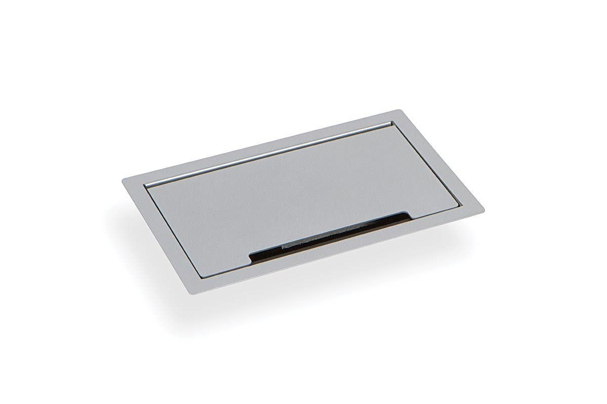 Mockett PCS90/USB Hinged Lid Power Grommets - 2 Power/2 Data/Dual USB