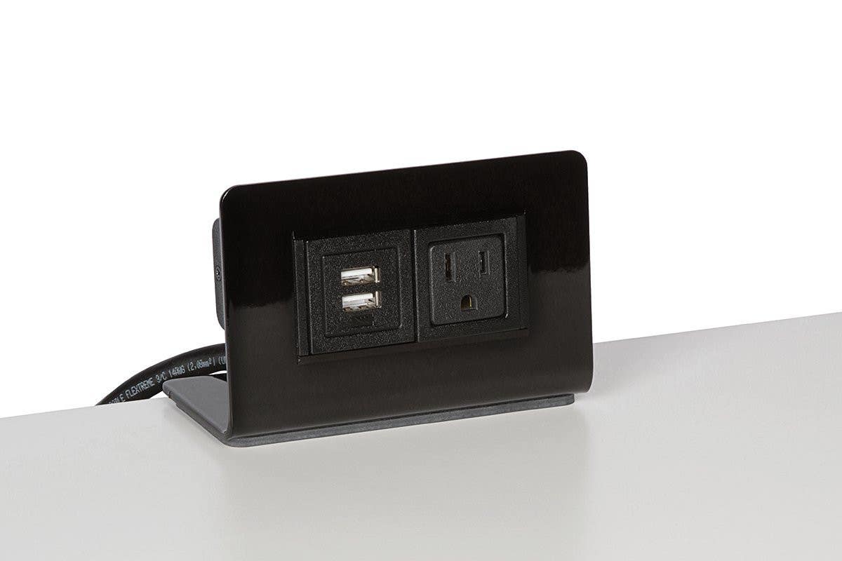 Mockett PCS94A/USB Tabletop Power Units - 1 Power/Dual USB