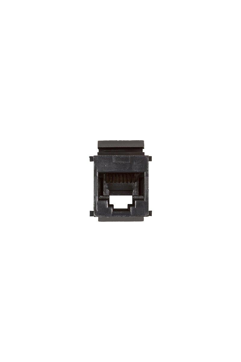Mockett 210-C5-2-BLK Single Cat5/5e Line Couplers