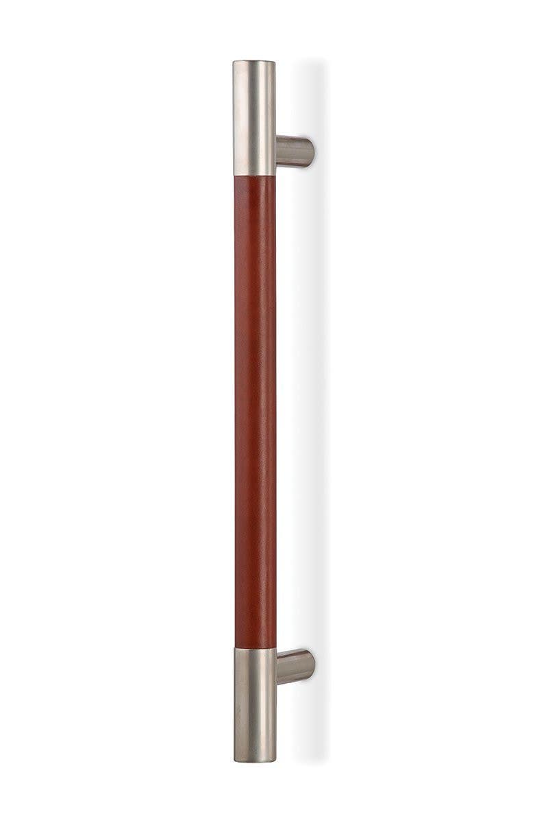 Mockett DH402 Large Leather Barrel Door Handles