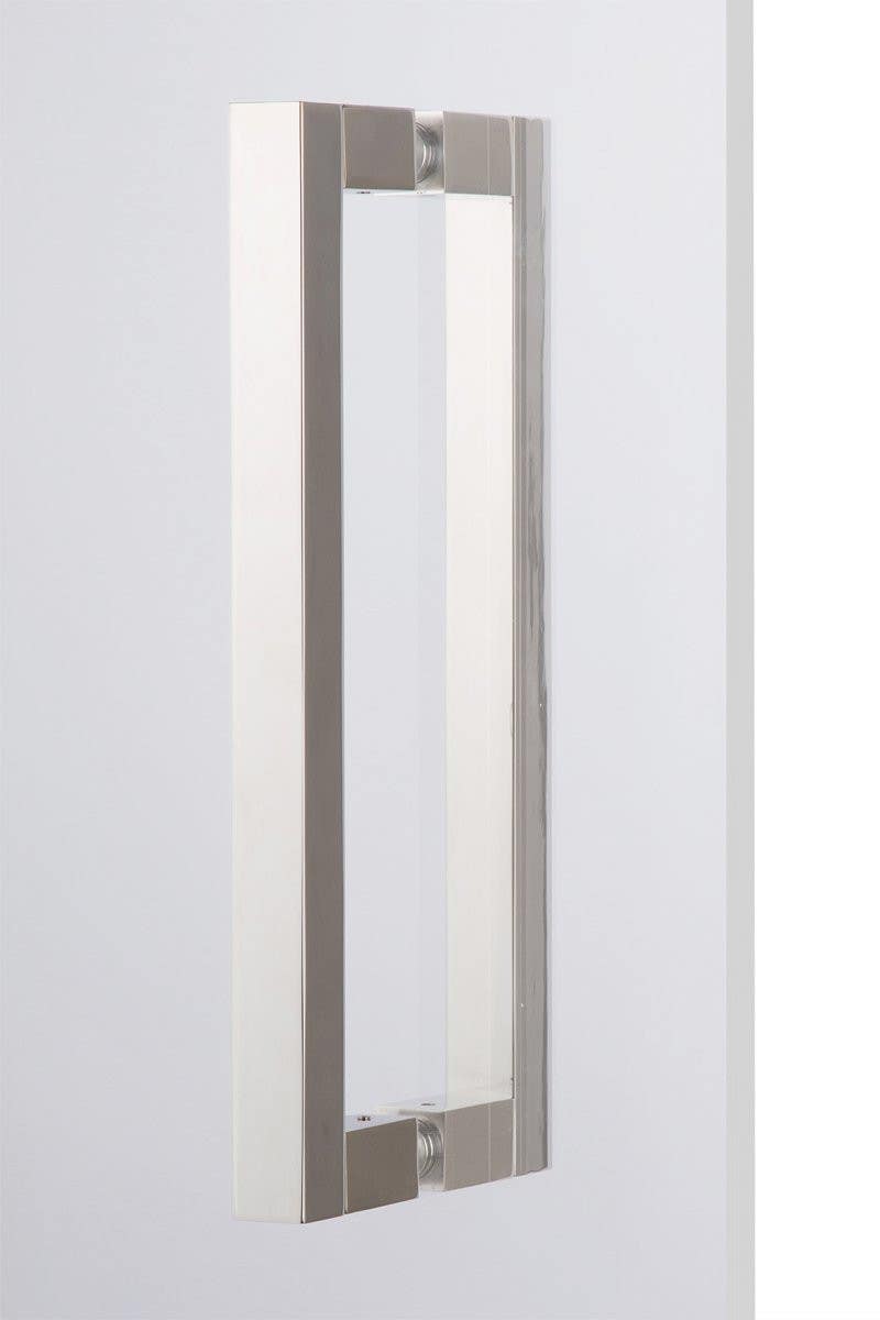 Mockett DH3/BB Square Door Handles Back-to-Back Set