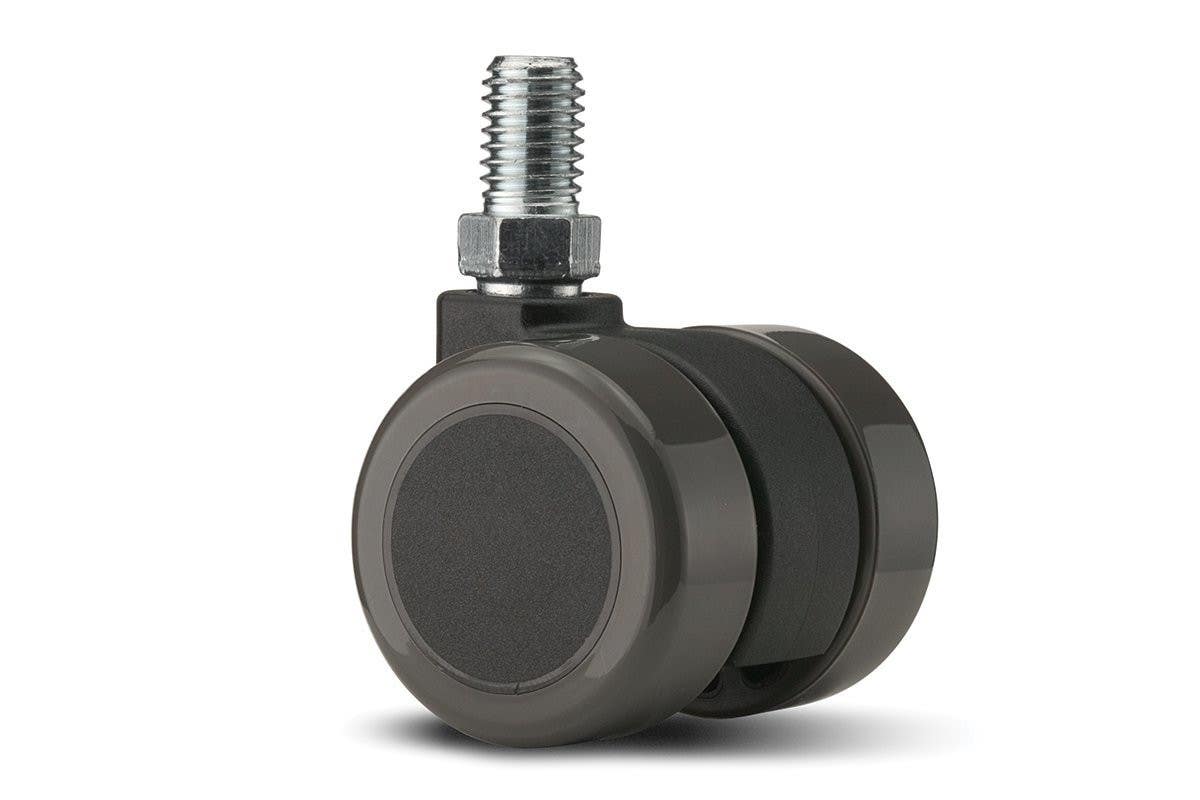 Mockett CA61SB-92 1 7/8" Casters With Stems - Soft Wheel - No Brake