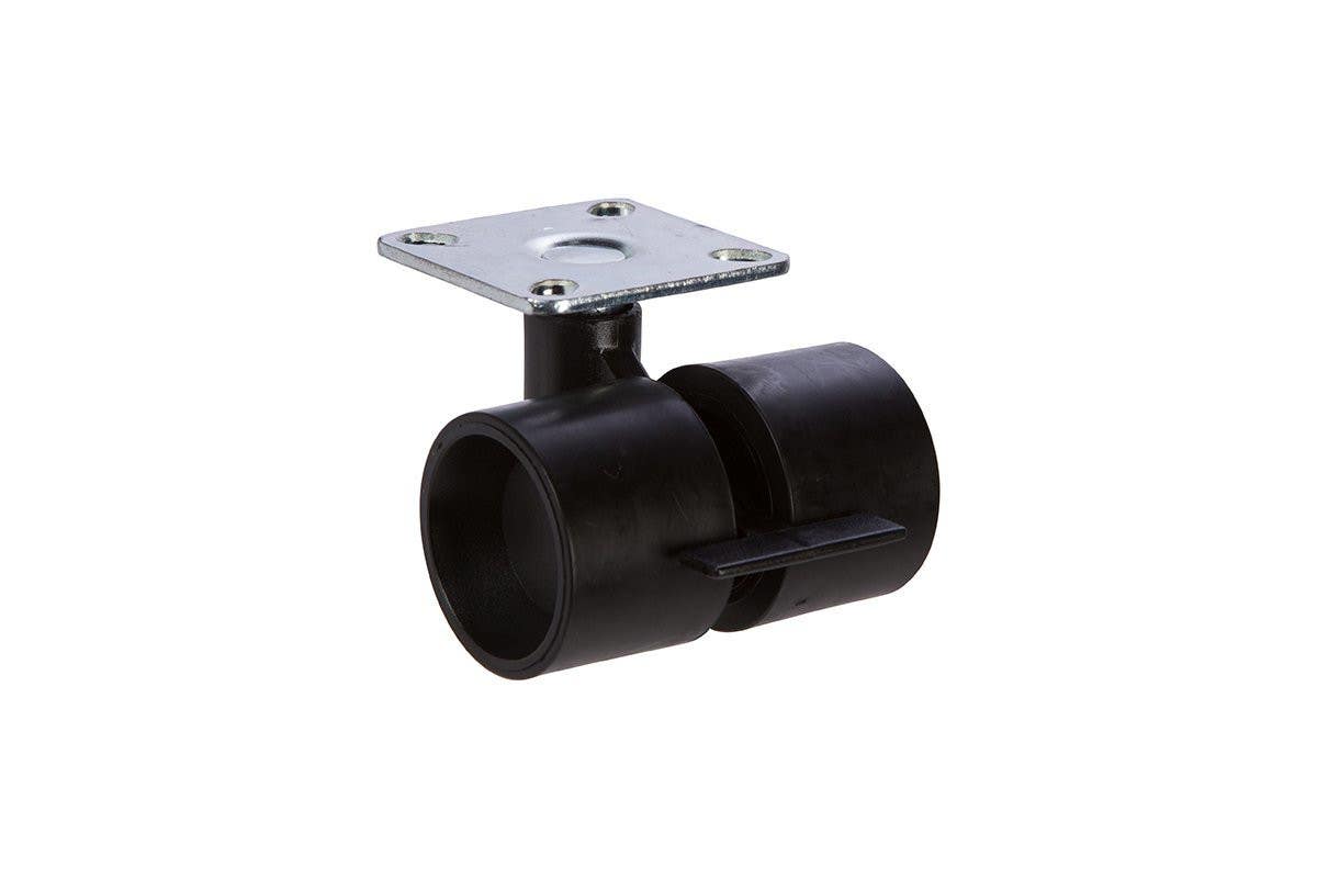 Mockett CA40 1-9/16" dia. Casters w/ Plate, Brake