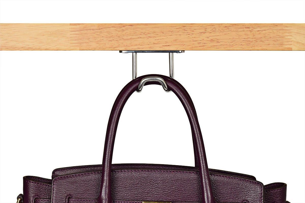 Mockett HK29-PSS Hitch Purse Hooks - Polished Stainless Steel