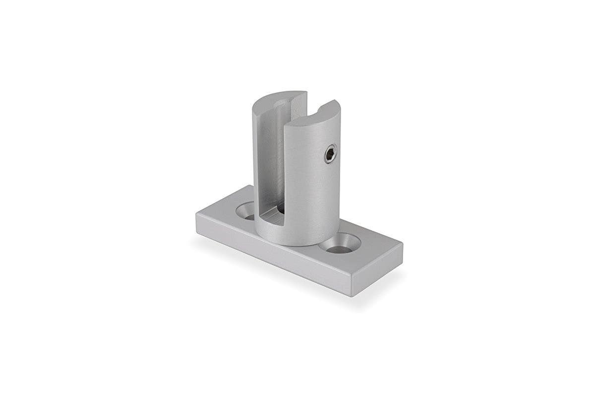Mockett PGRP3/F-94 Panel Bracket for Power Fence, Satin Aluminum