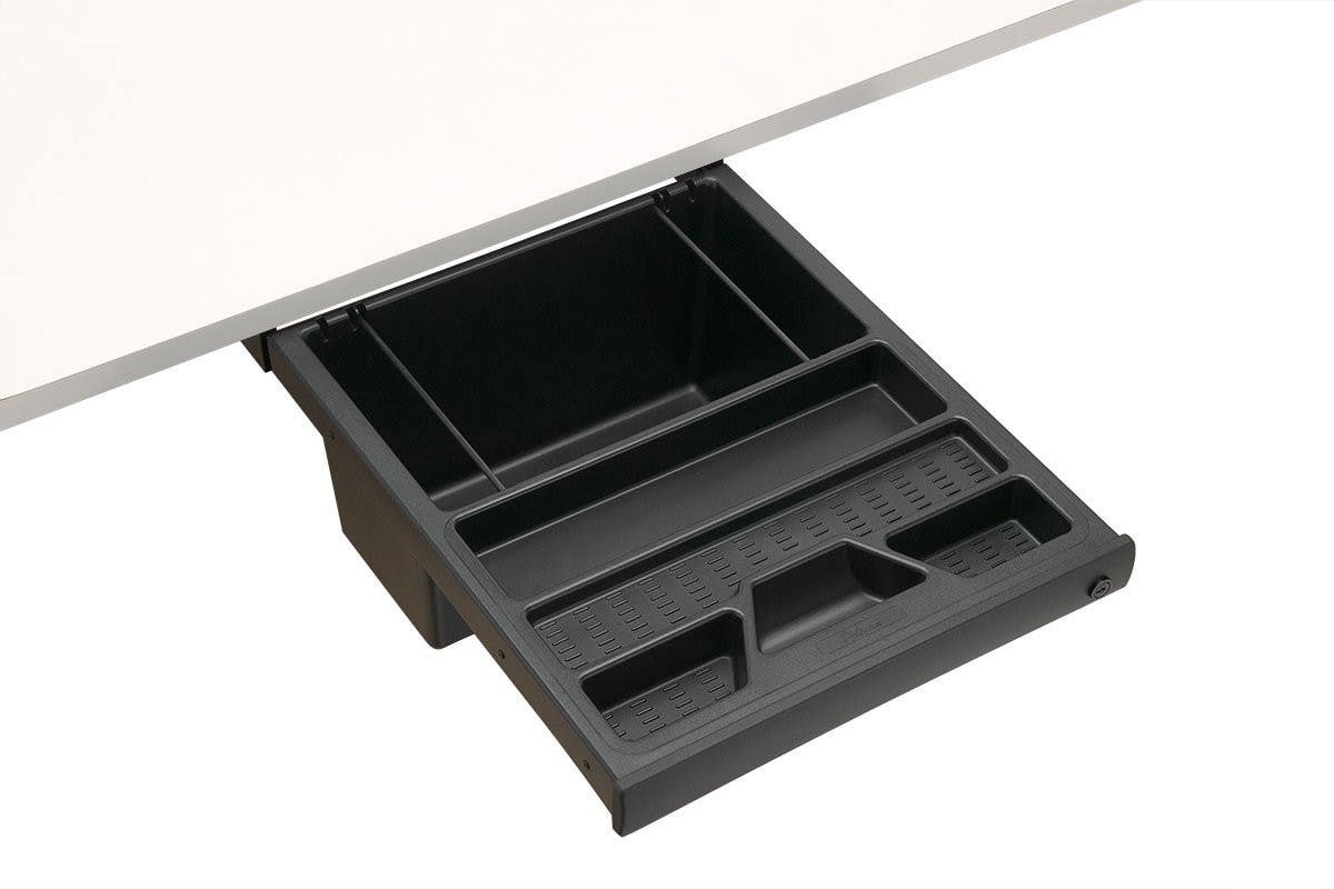 Mockett DWR1-90 Storage Drawers, Matte Black