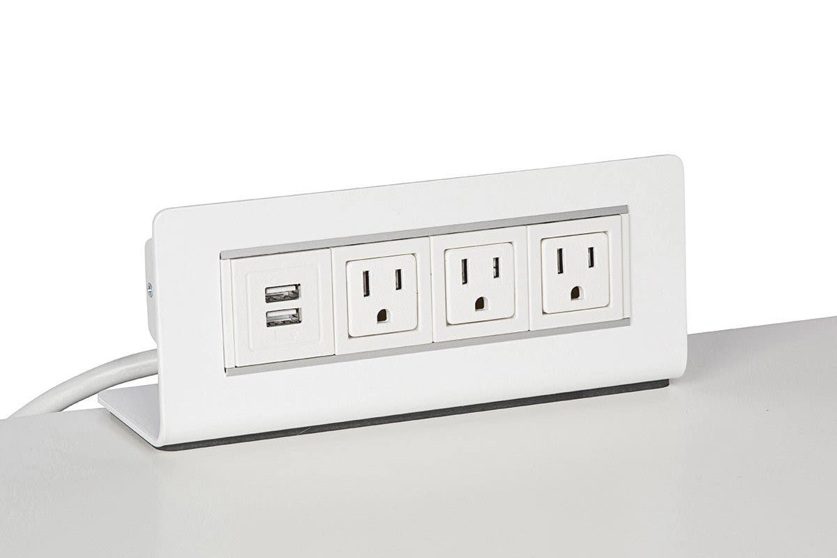 Mockett PCS94C/U1 Tabletop Power Units - 3 Power/Dual USB