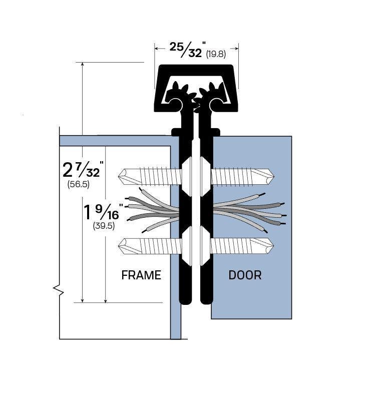 Legacy Manufacturing 1027 Electrified Hinge