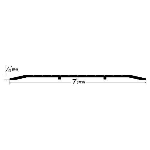 Legacy Manufacturing 3745MA Threshold (7" by 1/4"),Finish-Mill Aluminum