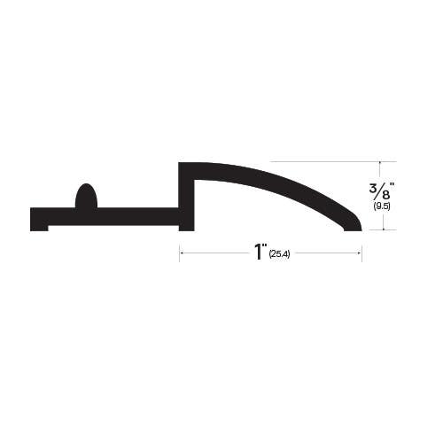 Legacy Manufacturing 3862 Beveled Edge for 3/8" Overall Height