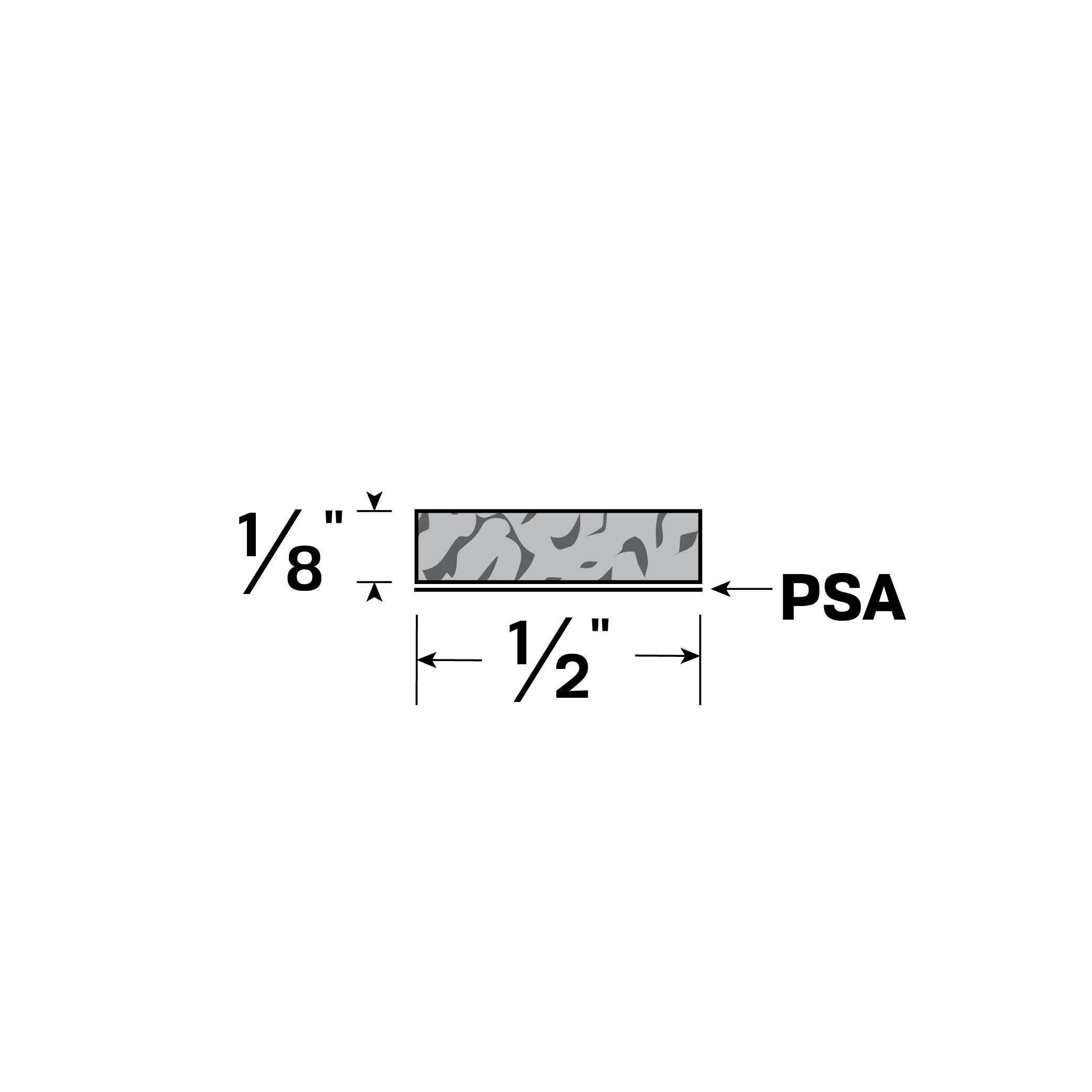 Legacy Manufacturing 40778SPR Self-Adhesive Gasketing (75 Ft. Roll)