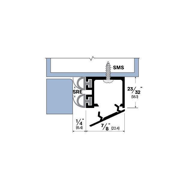 Legacy Manufacturing 5874 Mechanically Fastened Gasketing (1-1/8" by 23/32")