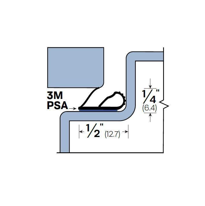 Legacy Manufacturing 55418S Self-Adhesive Gasketing