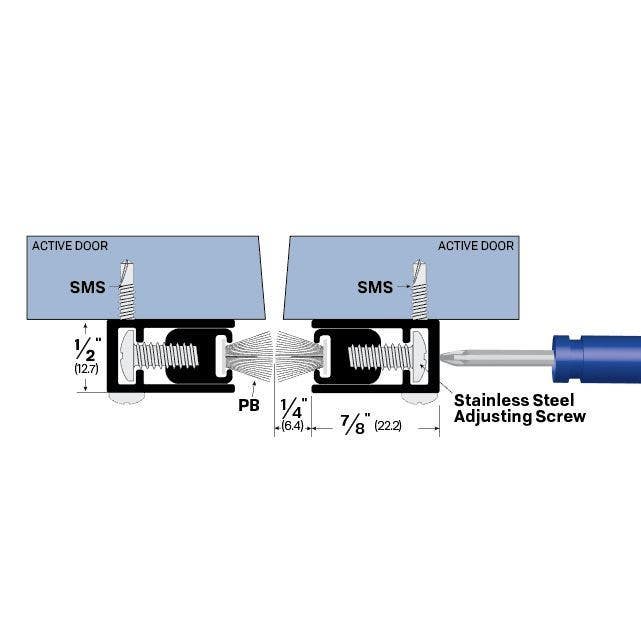 Legacy Manufacturing 7178 Meeting Stile (1-1/8"by 1/2")