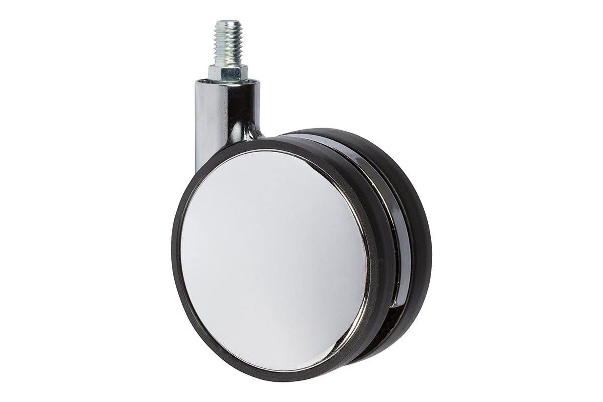 Mockett CA31SC-26 4" Casters, Chrome With Stem