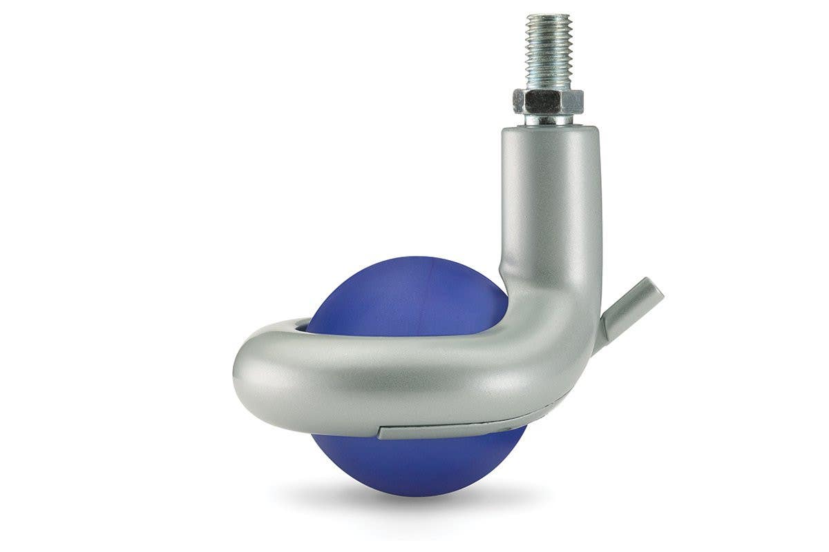 Mockett CA56B Ball Caster w/ Brake & Stem