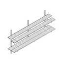 Mockett SH16 Sets With C-Style 3' Tracks, 6 Bracket, 2 Sets Of Shelving 6' Long