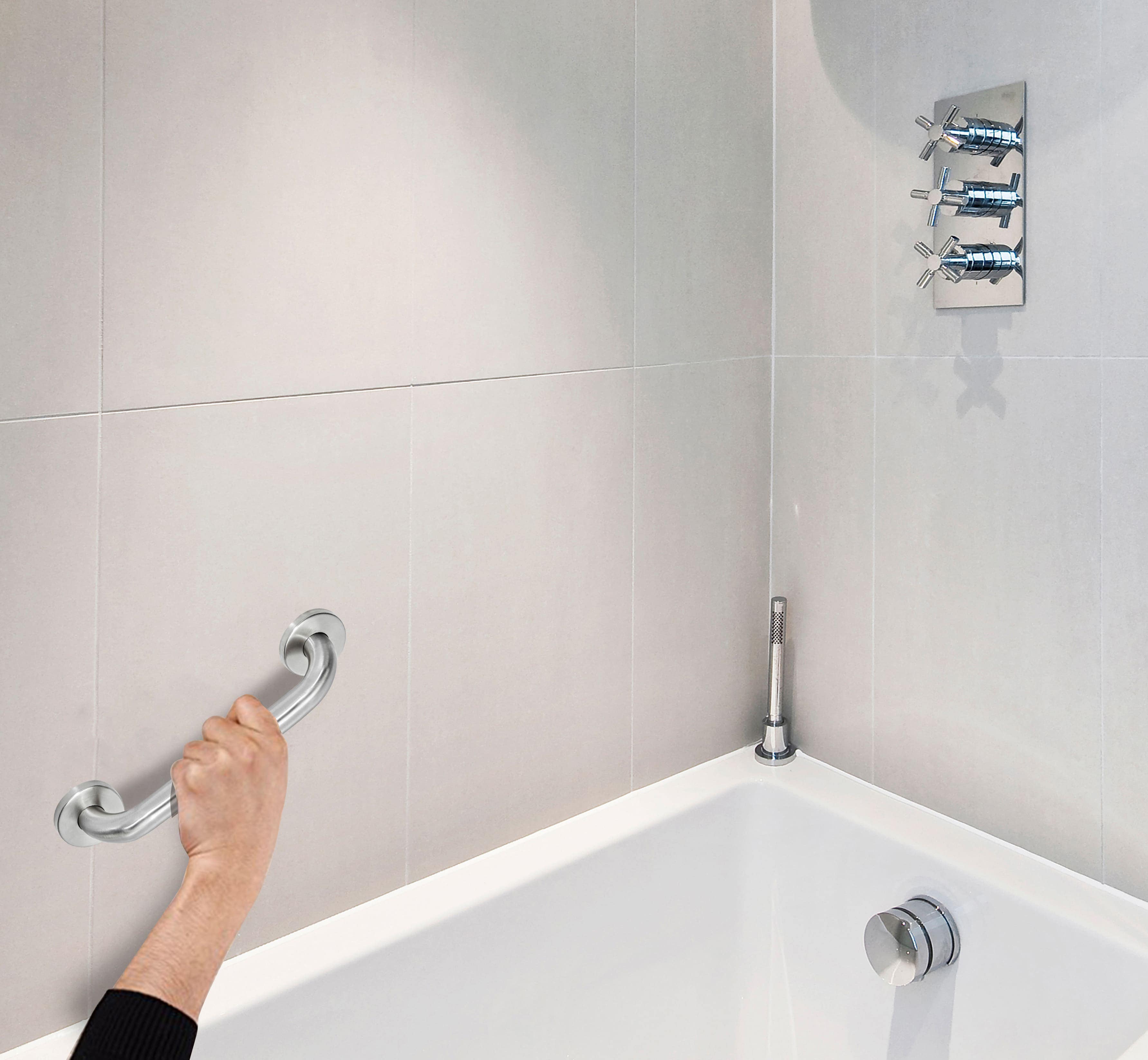 Alpine 484 Stainless Steel Safety Grab Bar