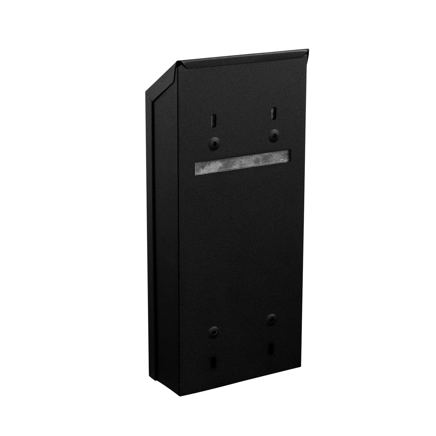 Alpine 490-03-BLK Wall-Mounted Cigarette Disposal Tower, Black