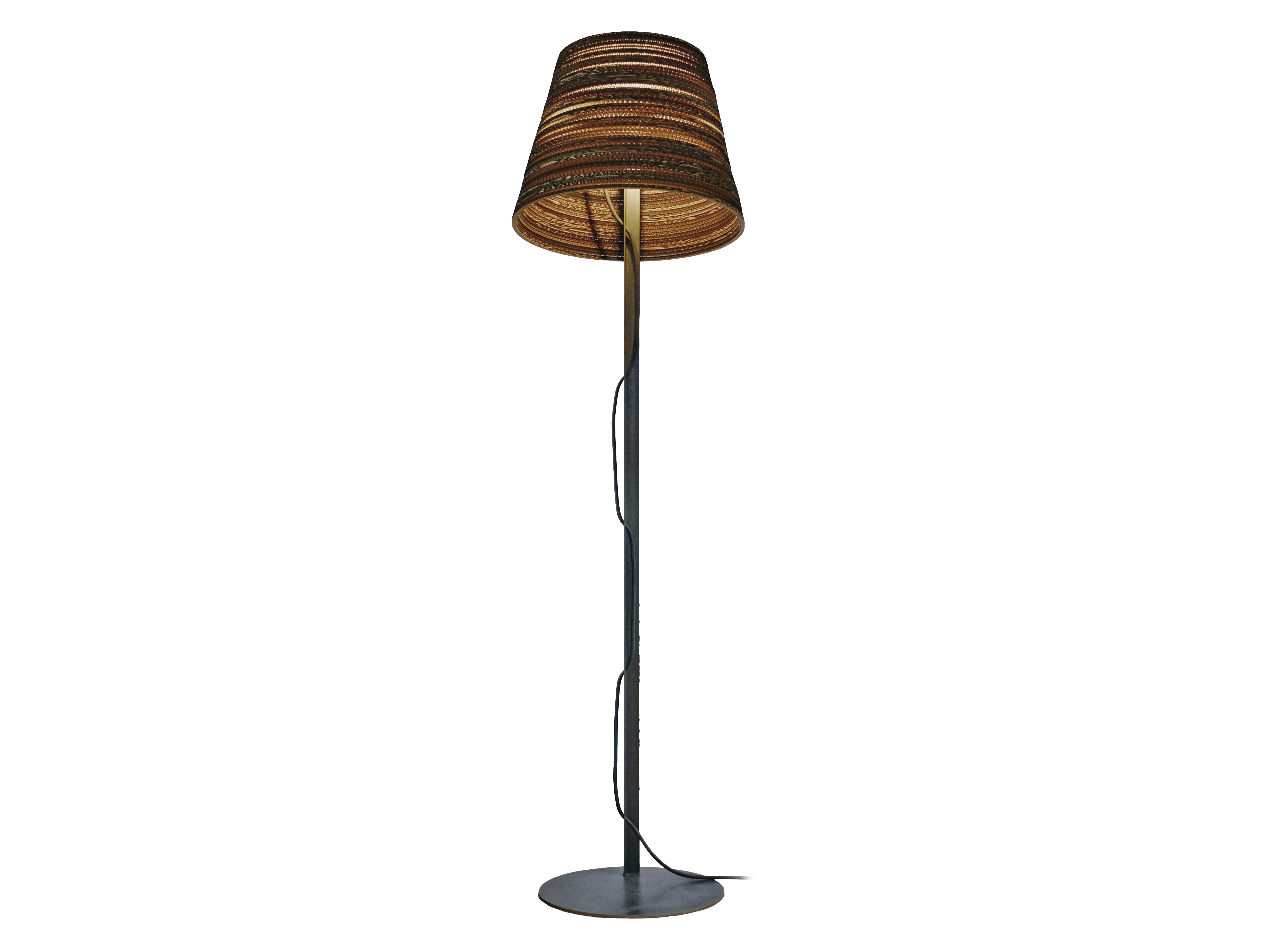Graypants GP-133 Tilt Floor Lamp Natural Scraplights