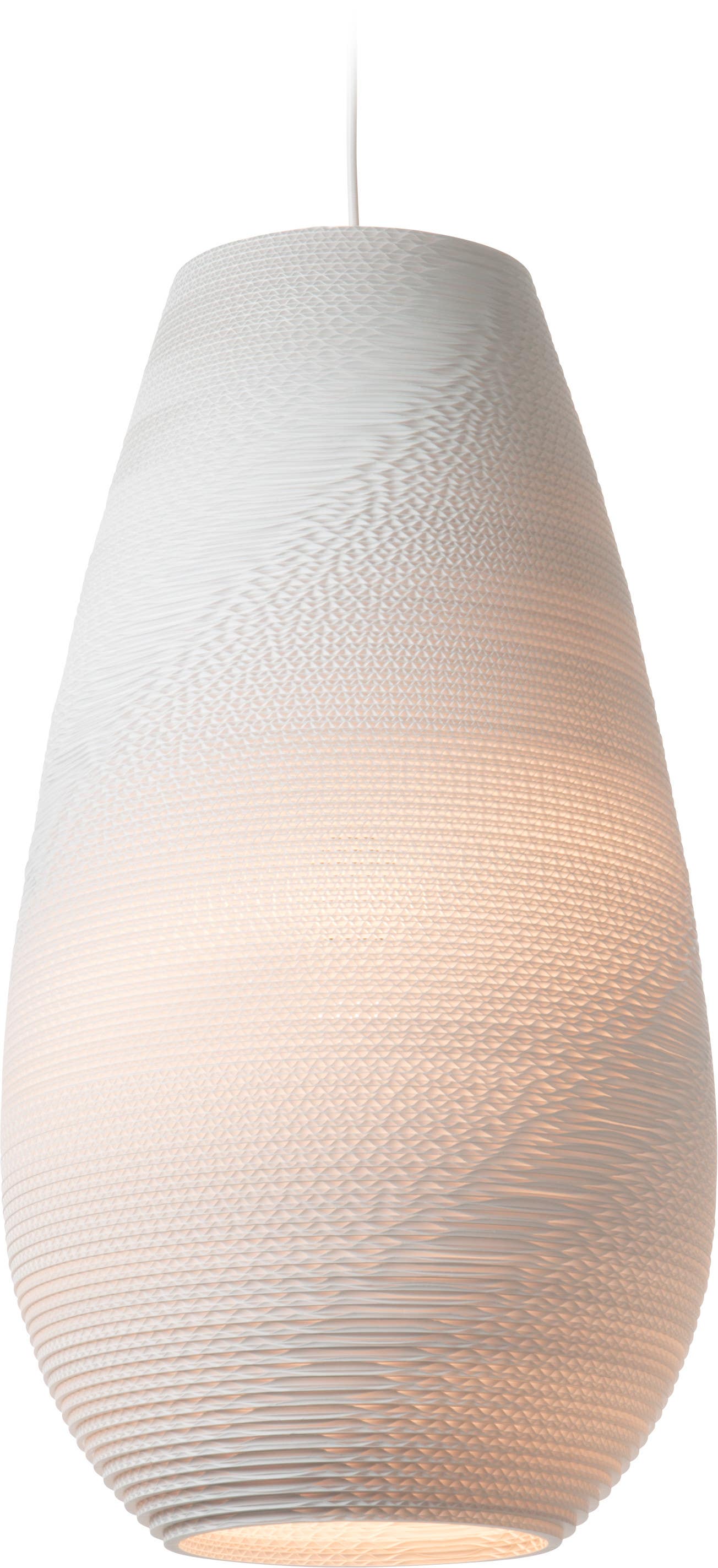 Graypants GP-1211 Drop Pendant White Scraplights