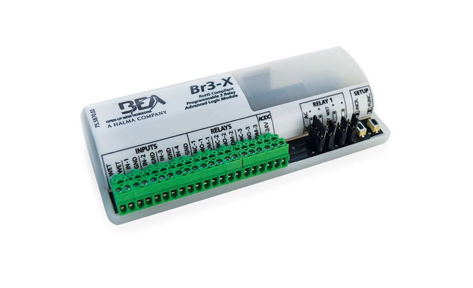 BEA 10BR3X Programmable 3-Relay Logic Module