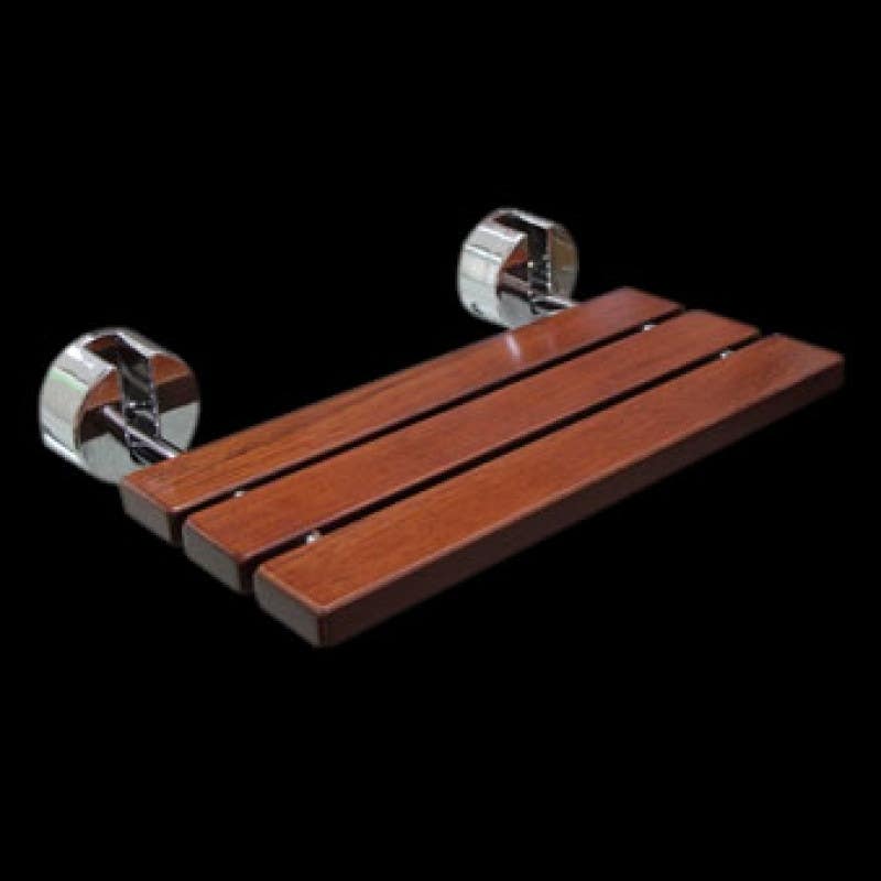 Steam Sauna Ranger Shower Bench Tilt-Up Solid Teak Seat