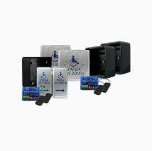 BEA VESTIBULE PACKAGE 433 Security Push Plate Packages