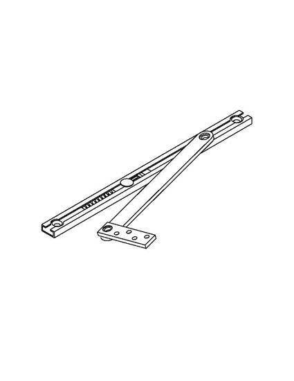 ABH Hardware 1000SL Series Concealed Mount Overhead Heavy Duty Slim Line Door Holder