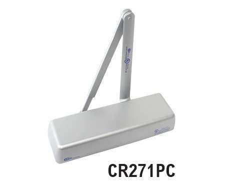 Cal-Royal CR271PC Heavy Duty Pocket Door Closer Application, Finish-Aluminum