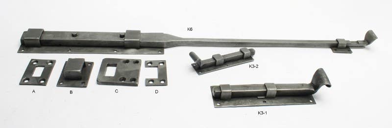 D. C. Mitchell K6 Hand Forged Cane Bolt