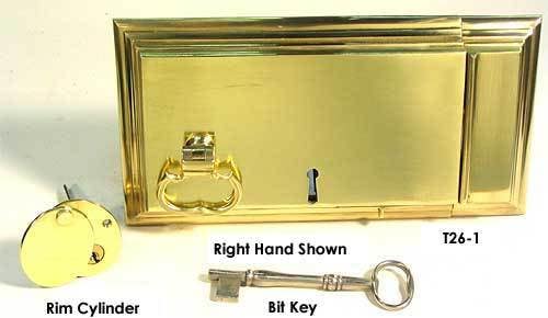 D. C. Mitchell T25 Molded Edge Lock, 8 -1/2" x 5 -1/2"