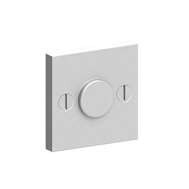 Merit 42261 Warrington Collection Emergency Key Escutcheon - 1.25" Square w/ 62010 Plug