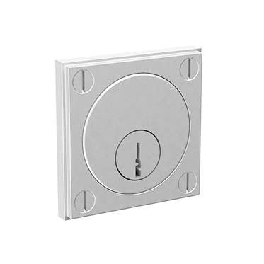 Merit 44259 Warrington Collection Cylinder Collar - 1-3/4" Square w/ Face Holes