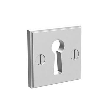 Merit 44269 Warrington Collection Bit Key Escutcheon - 1.25" Square
