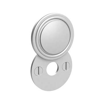 Merit 44565/44566 Huntingdon Collection Emergency Key Escutcheon Hand Peened Swivel Cover